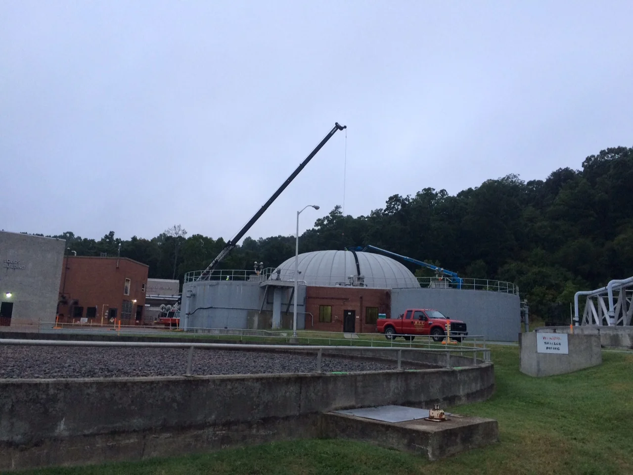 Mason Farm Road WWT Digester 1 &amp; 2 Rehabilitation