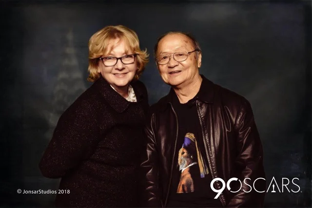 Paul and his wife Carol Landon, March 2018