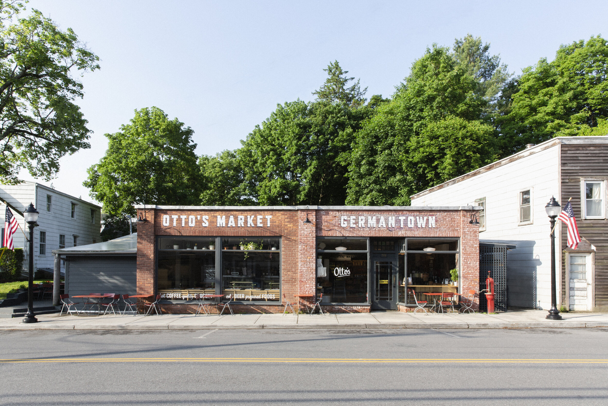 Complete gut renovation / addition to Otto's Market in Germantown, NY