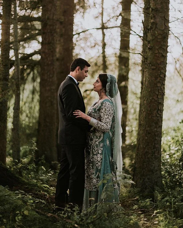 reminding him he promised a lifetime of killing bugs whether we&rsquo;re in the woods or not. valima 3/3. #khangratulashahns
.
.
.
.
.
#glasgow #scotland #glasgowwedding #scotlandwedding #scottishwedding #pakistaniwedding #pakistanibride #thepakistan