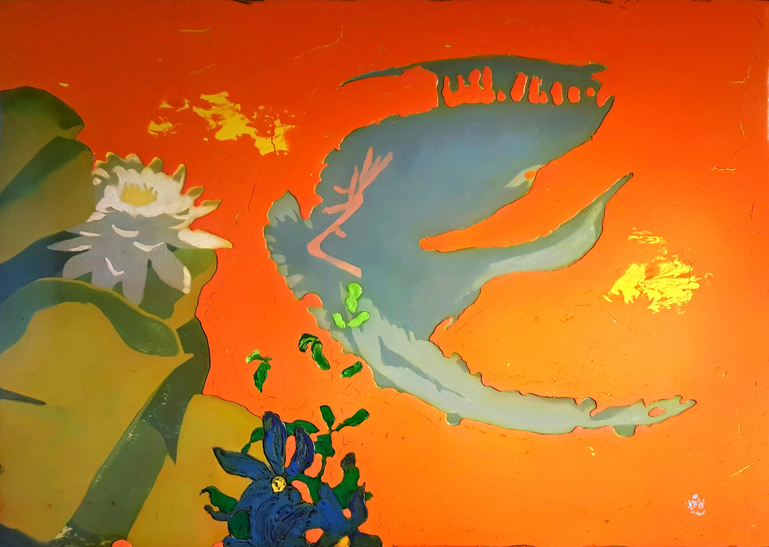 360 Second Look 32" x 45" Oil on wood panel SOLD