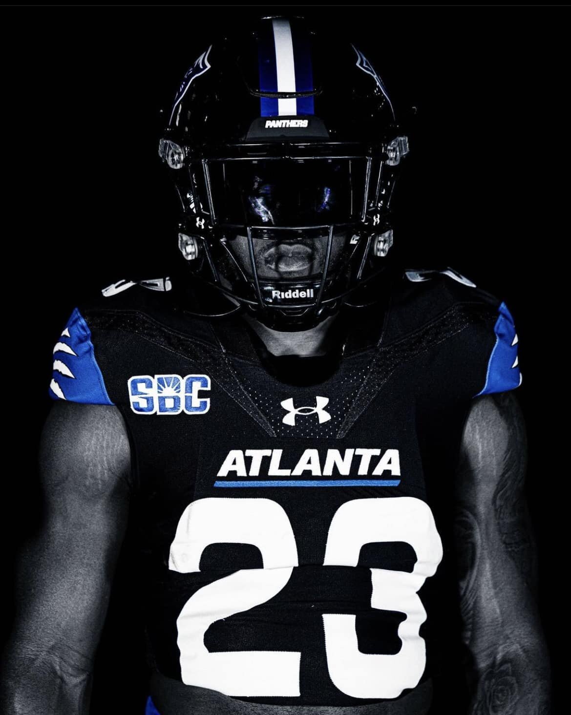 Y&rsquo;all seen my schools newest jerseys?! Hardest in college football if you ask me! #BleedBlue #PantherFamily @gsu_football