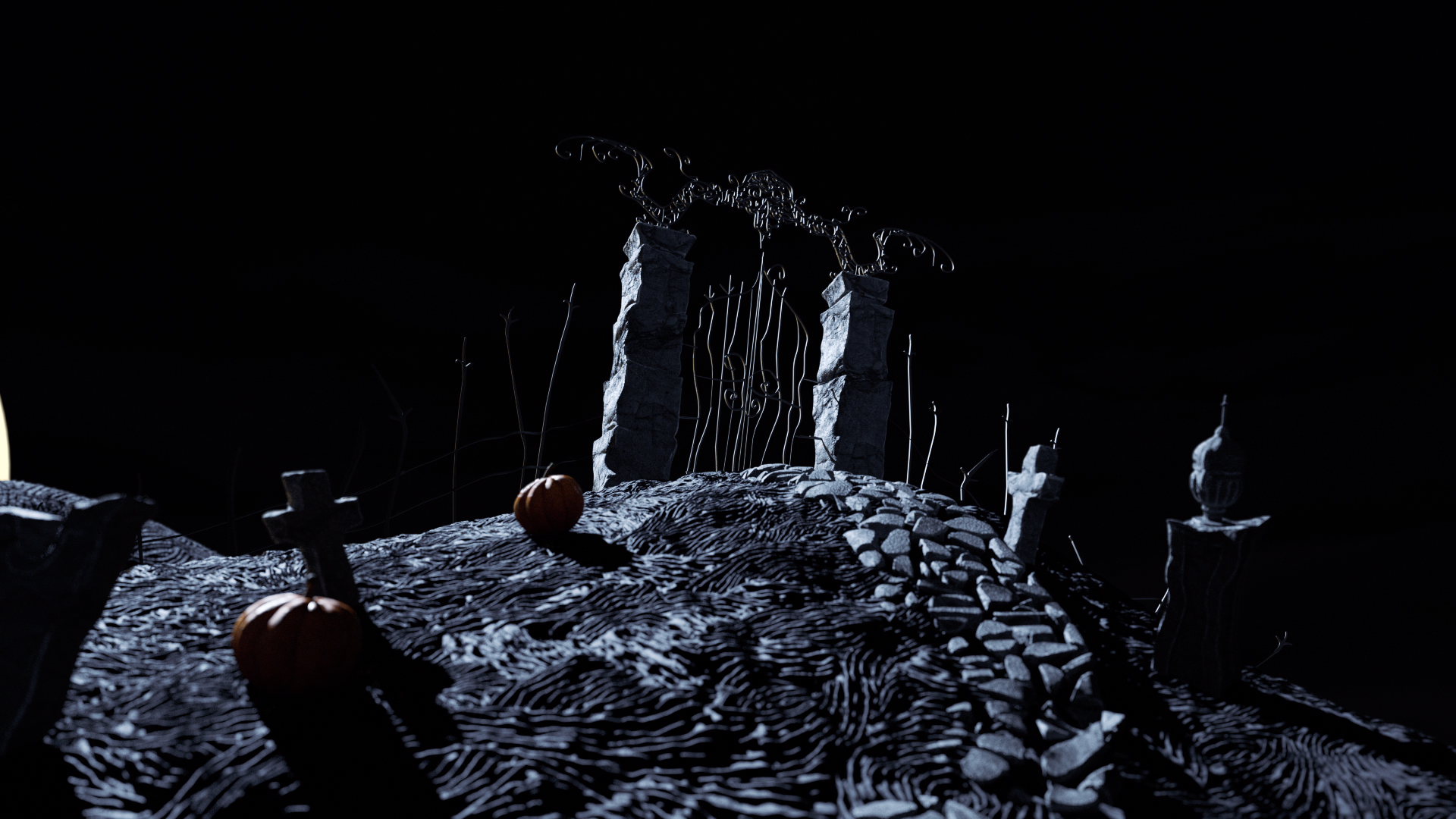 The Nightmare Before Christmas Title Sequence Ian Frederick The Nightmare Before Christmas Title Sequence Ian Frederick