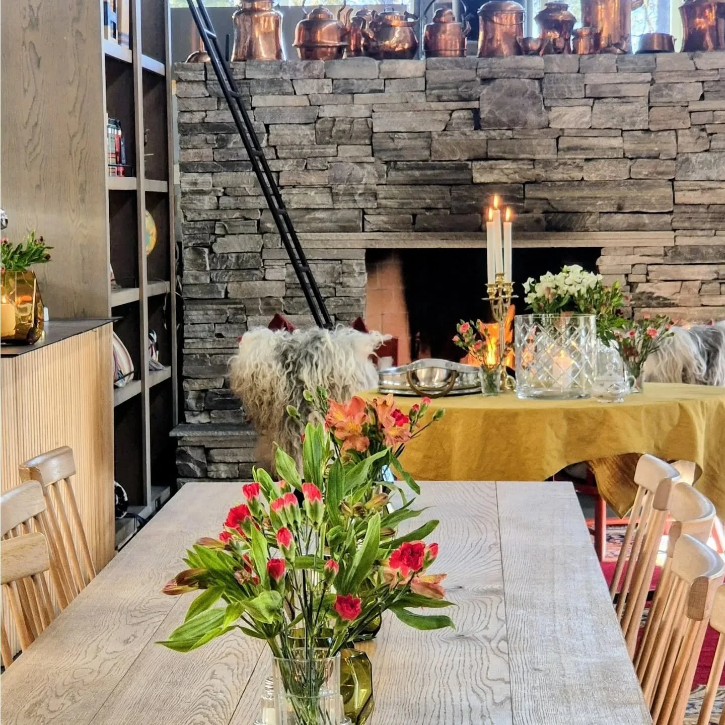 Vi &oslash;nsker oss bes&oslash;k av deg i helgen! ❤️🍁🍂