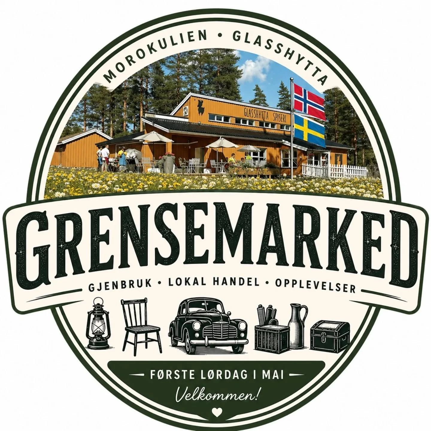 I morgen vil forh&aring;pentligvis plassen bli full av utstillere. Vi gleder oss og h&aring;per du tar turen! ❤️
