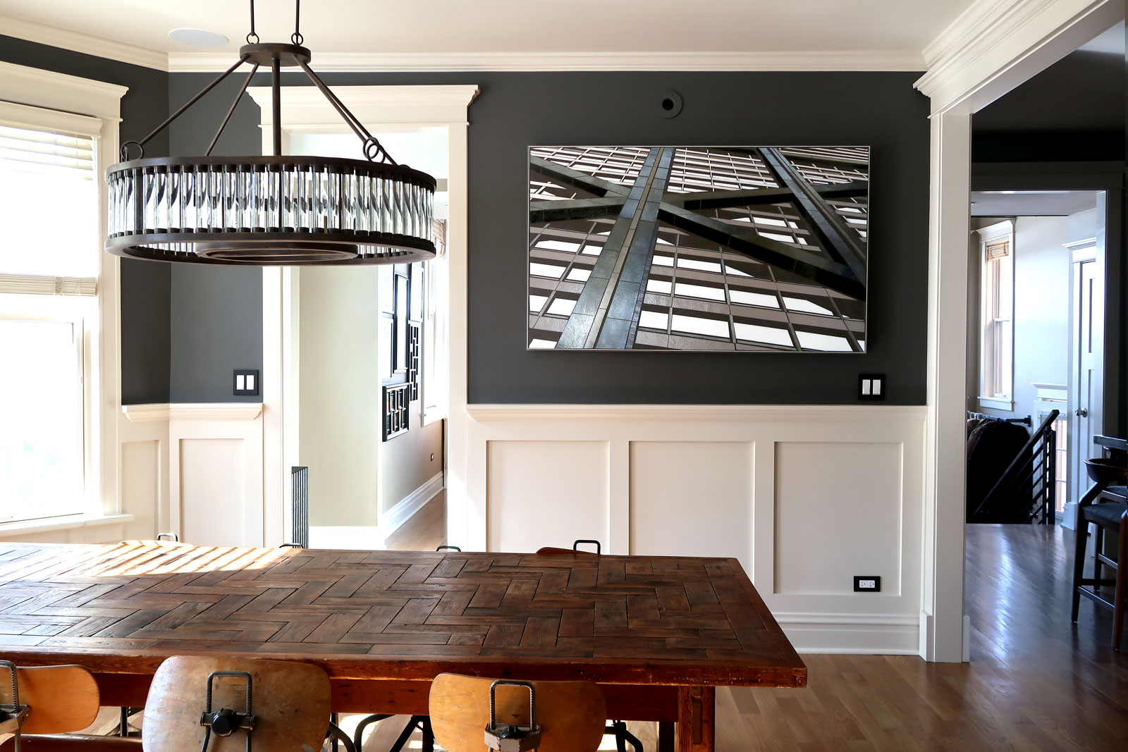 Reflect 4.3 beams | glass | 5’x3’ c Heather Hancock 2019
