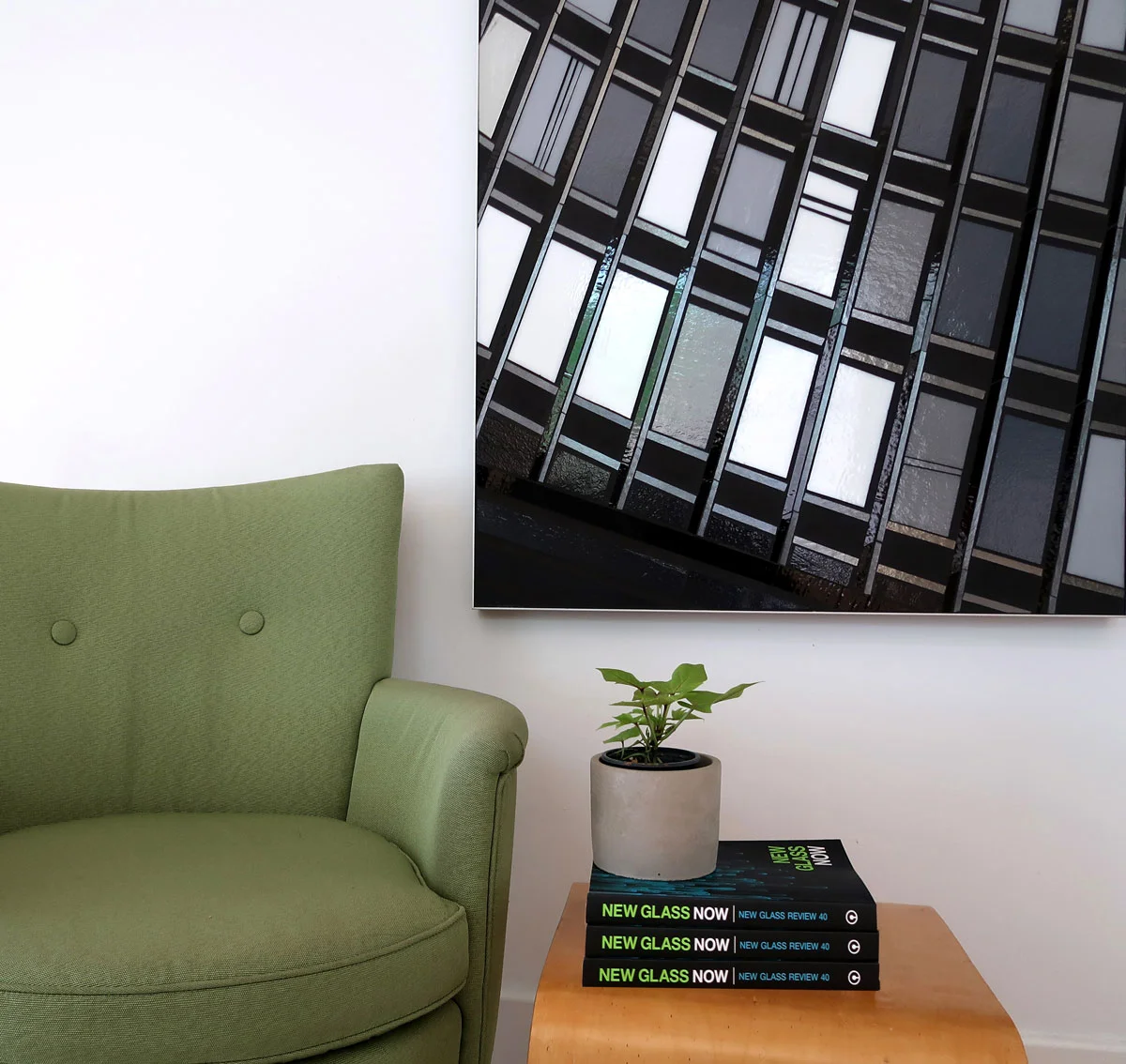 Reflect 3.6 curved grid | 48”x30” glass c Heather Hancock 2019