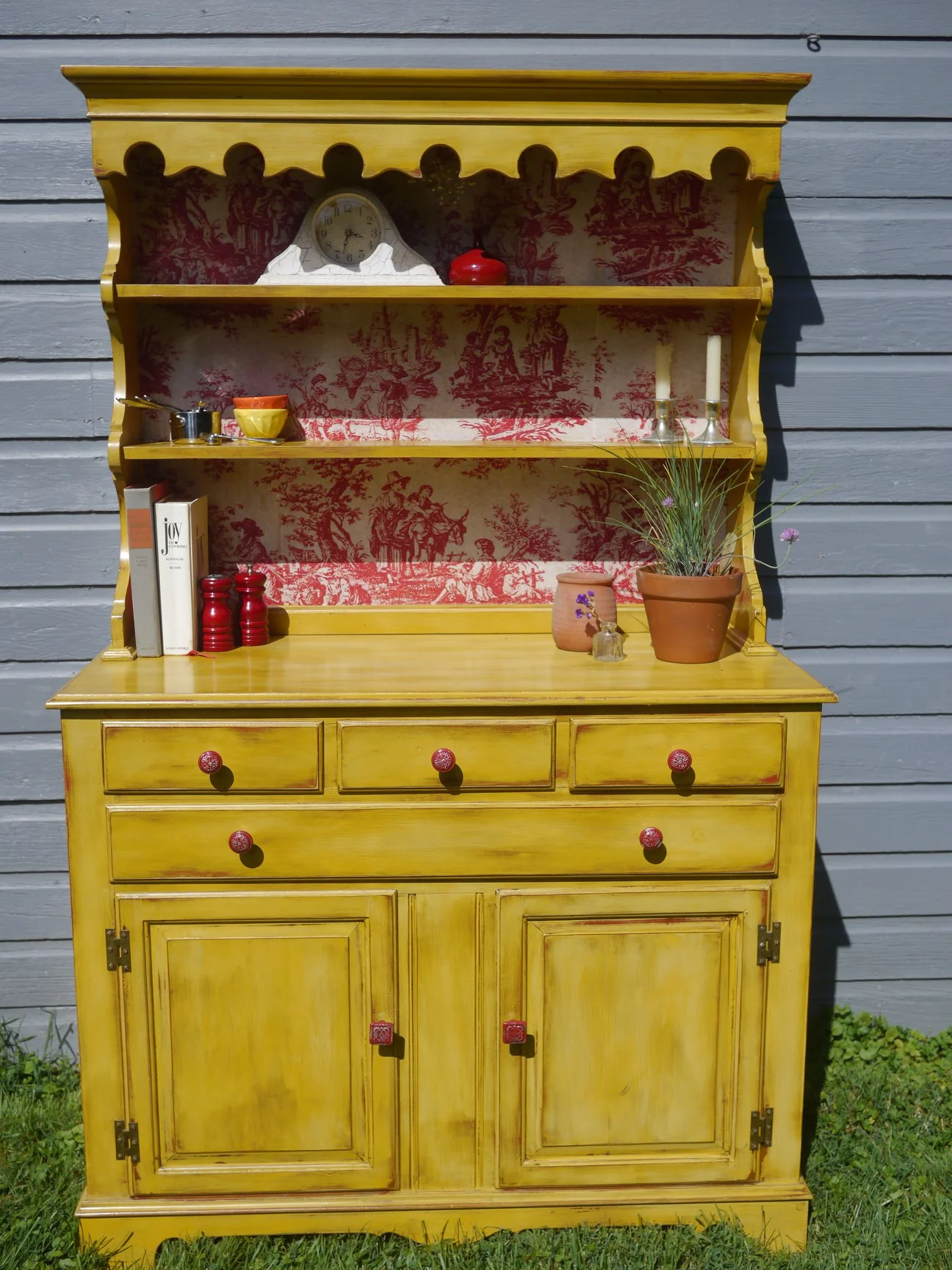 red wagon and sunflower.jpg