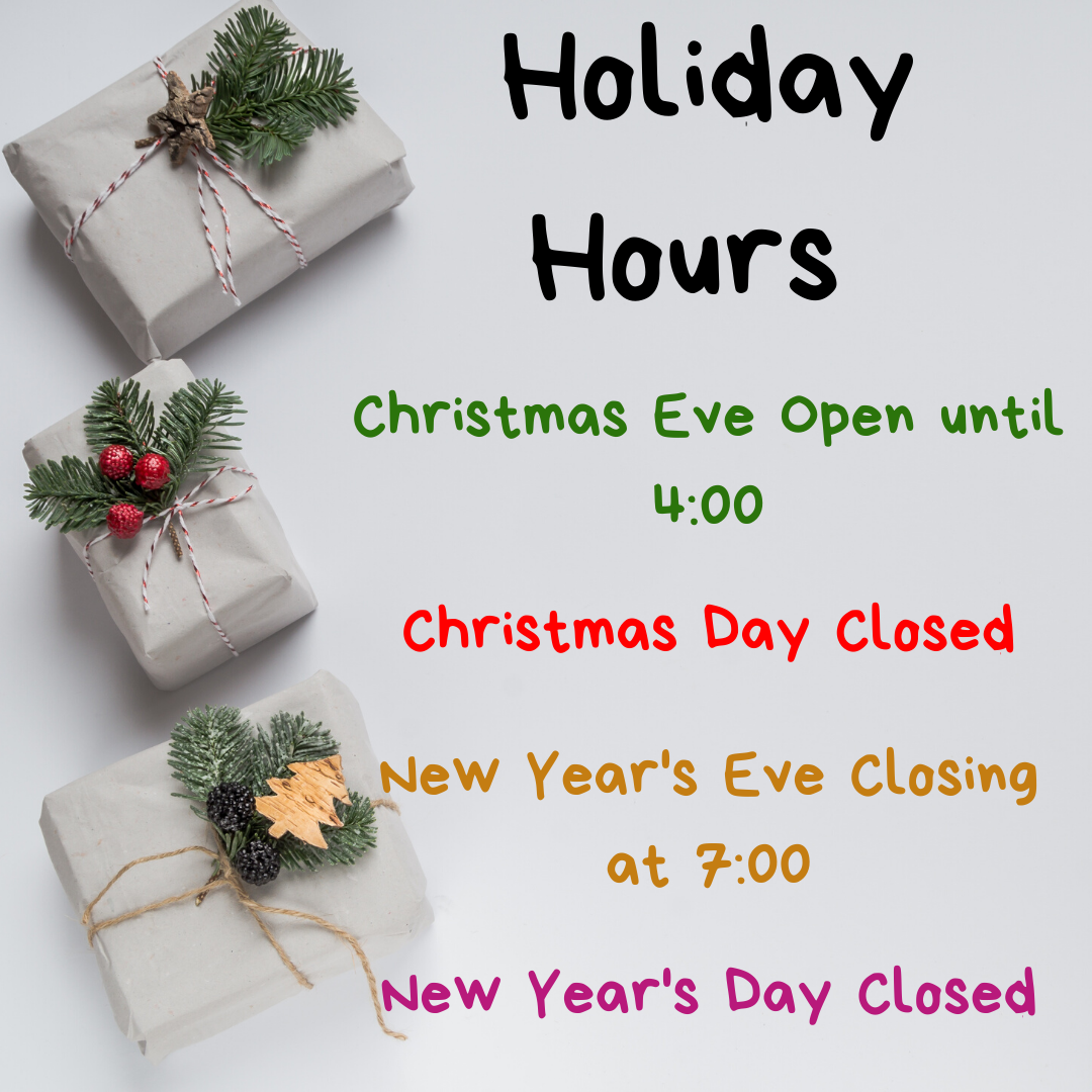 Holiday Hours 