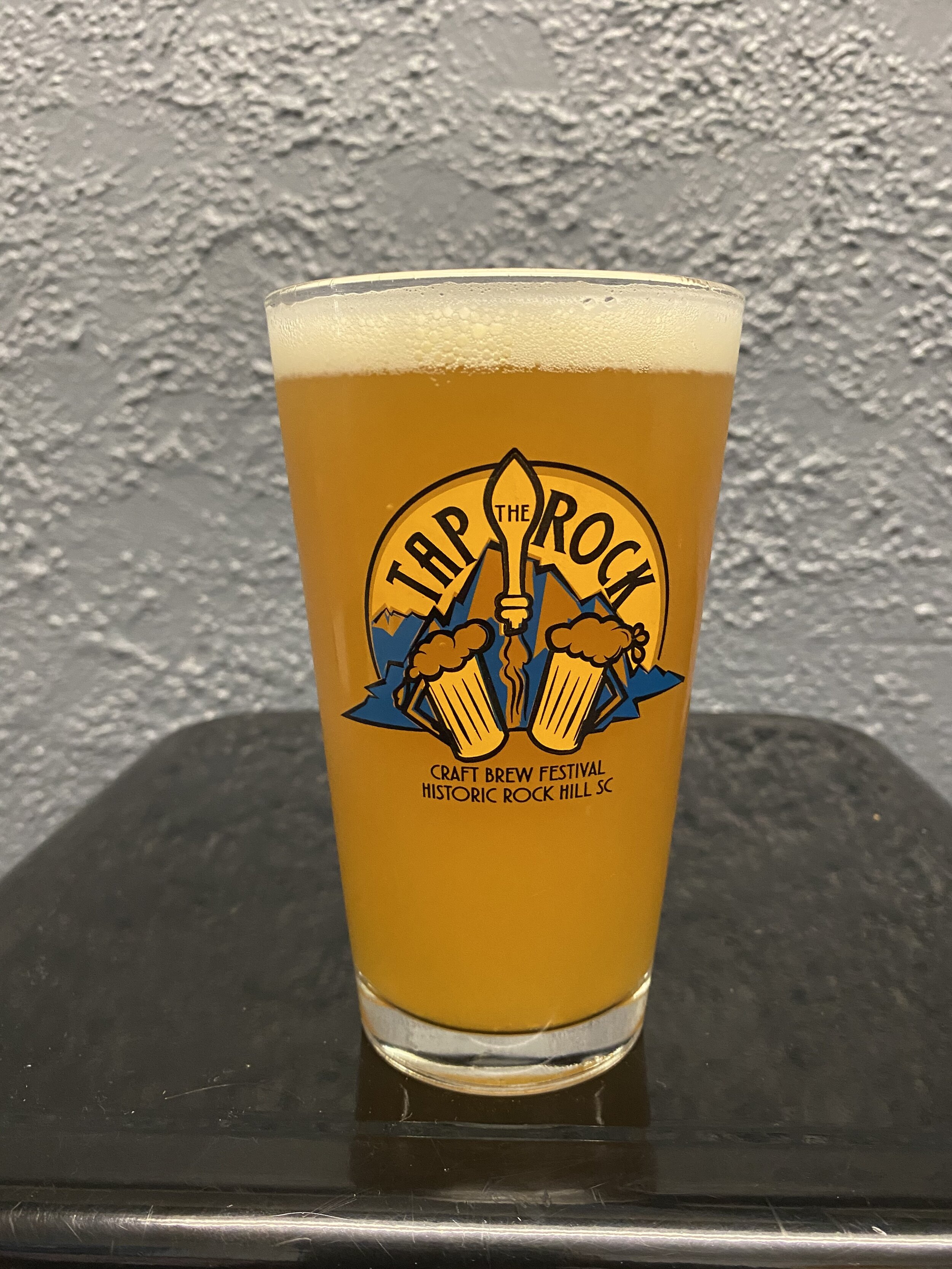 Tap the Rock pint glass 