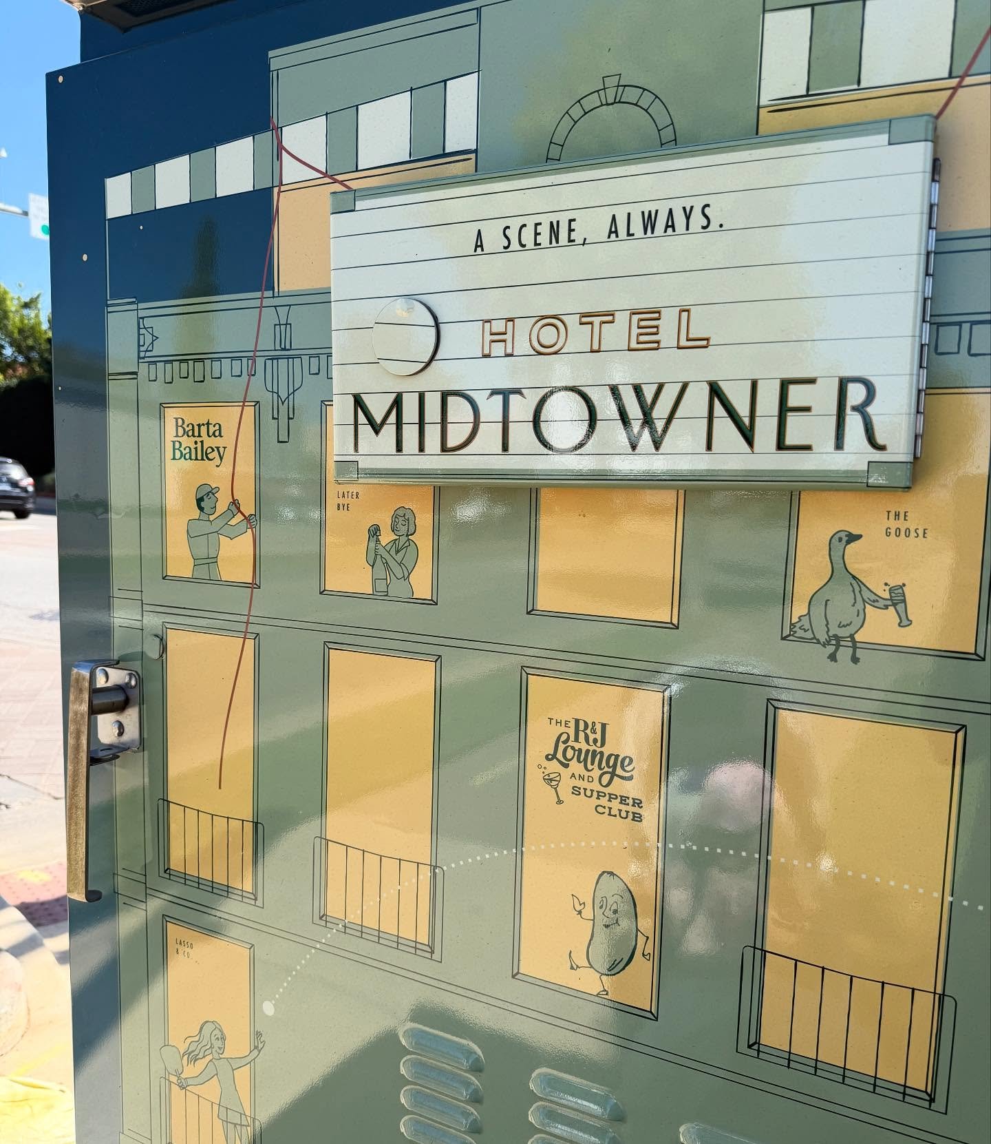 You may have seen new utility box art popping up around Midtown recently. It was interesting to watch this process unfold as the many parties associated with the neighborhood were determined to make it happen. The permitting for this project has hope