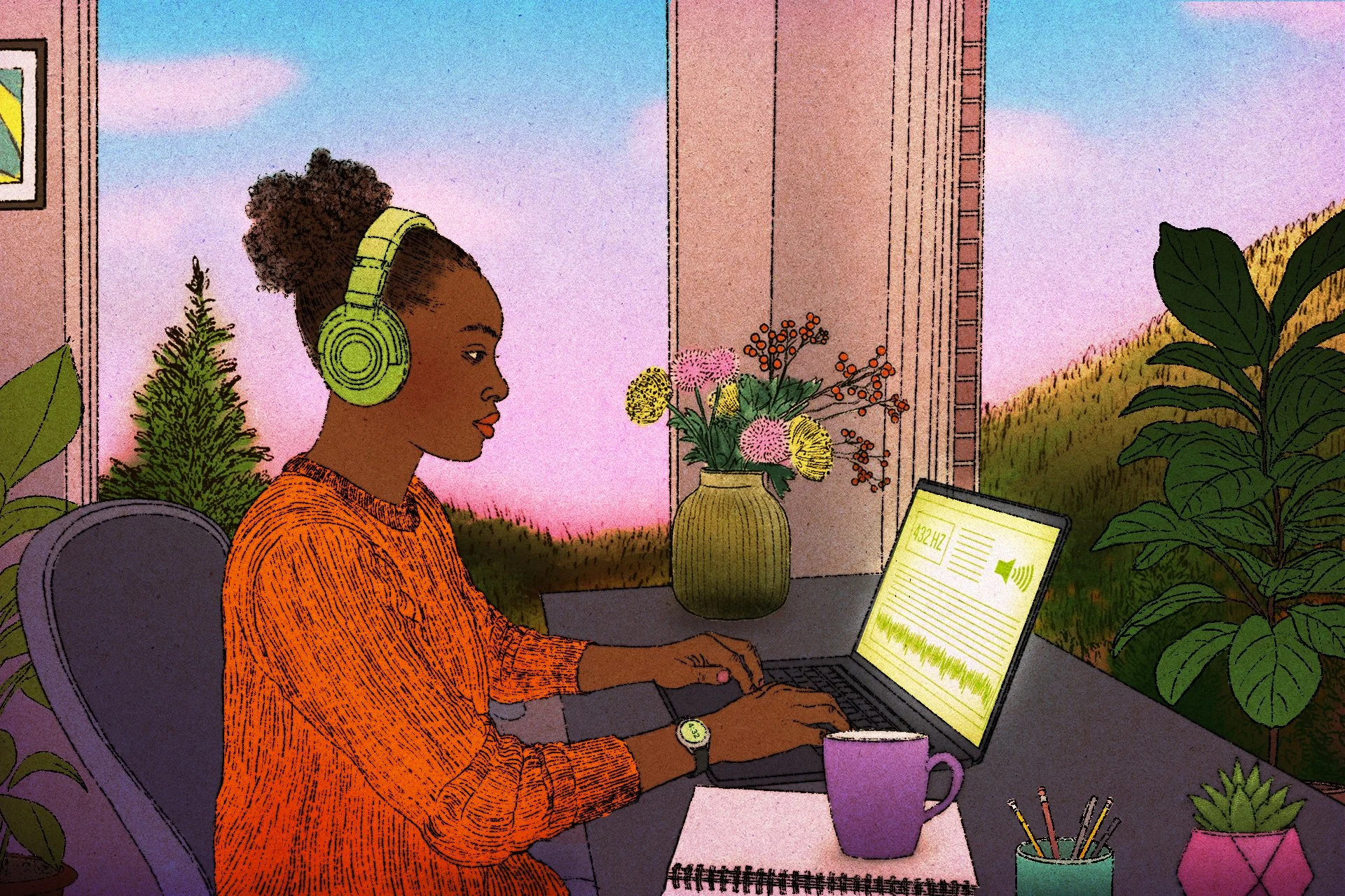 Be Well-Working Well-432 Hz Music.jpg