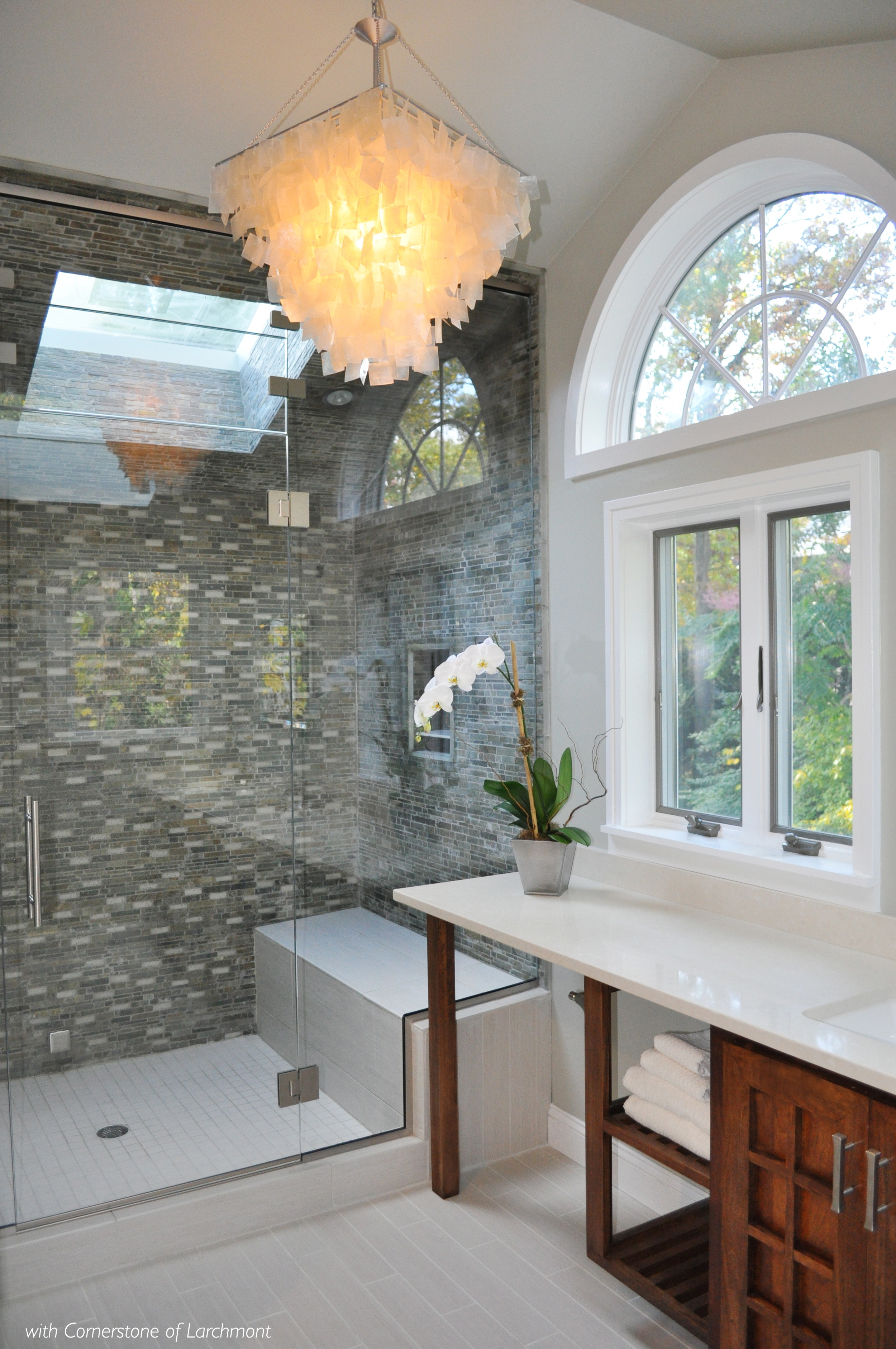 MasterBath_Bathroom Renovation_Bathroom Remodel_Bathroom Slate and Glass Tiles_Bathroom Lighting_Kim A Mitchell with Cornerstone of Larchmont.jpg