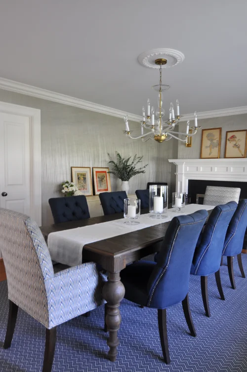 Ak Classic Dining Room Mamaroneck Kam Design