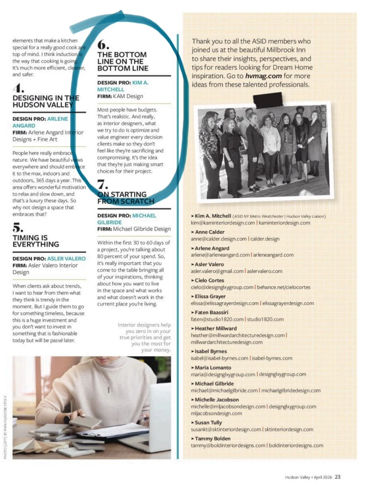 Hudson Valley Magazine Feature - April 2026