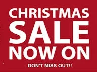 Christmas Sale NOW ON