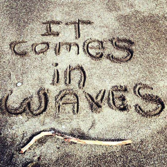 You can't stop the waves of emotional loss, but you can learn to surf.