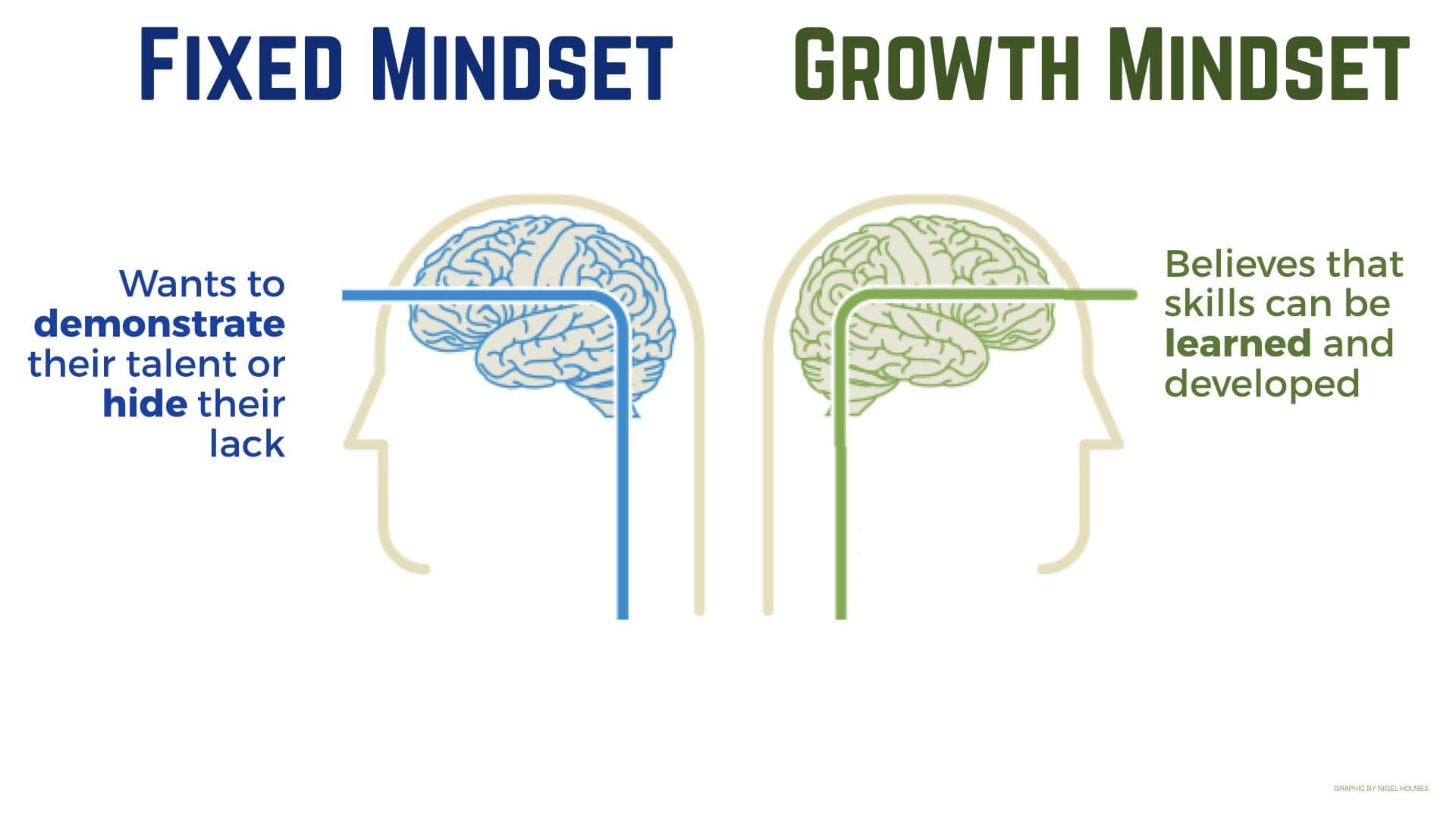 Fixed and Growth mindset