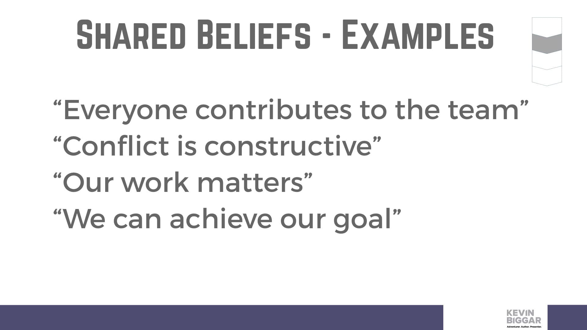 Shared Beliefs