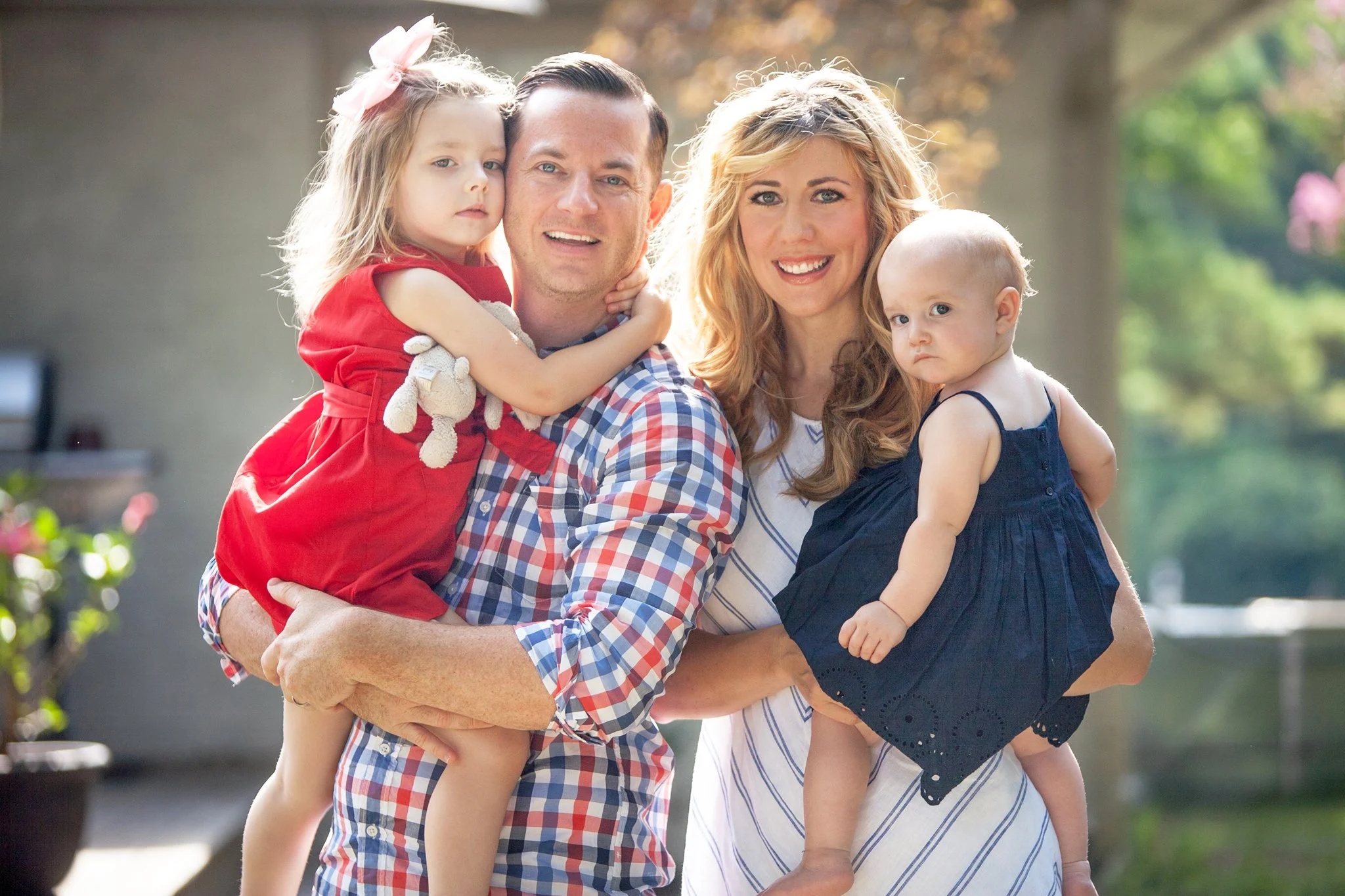Left to right: Amelia, Jeremy, Kathy and Sophia