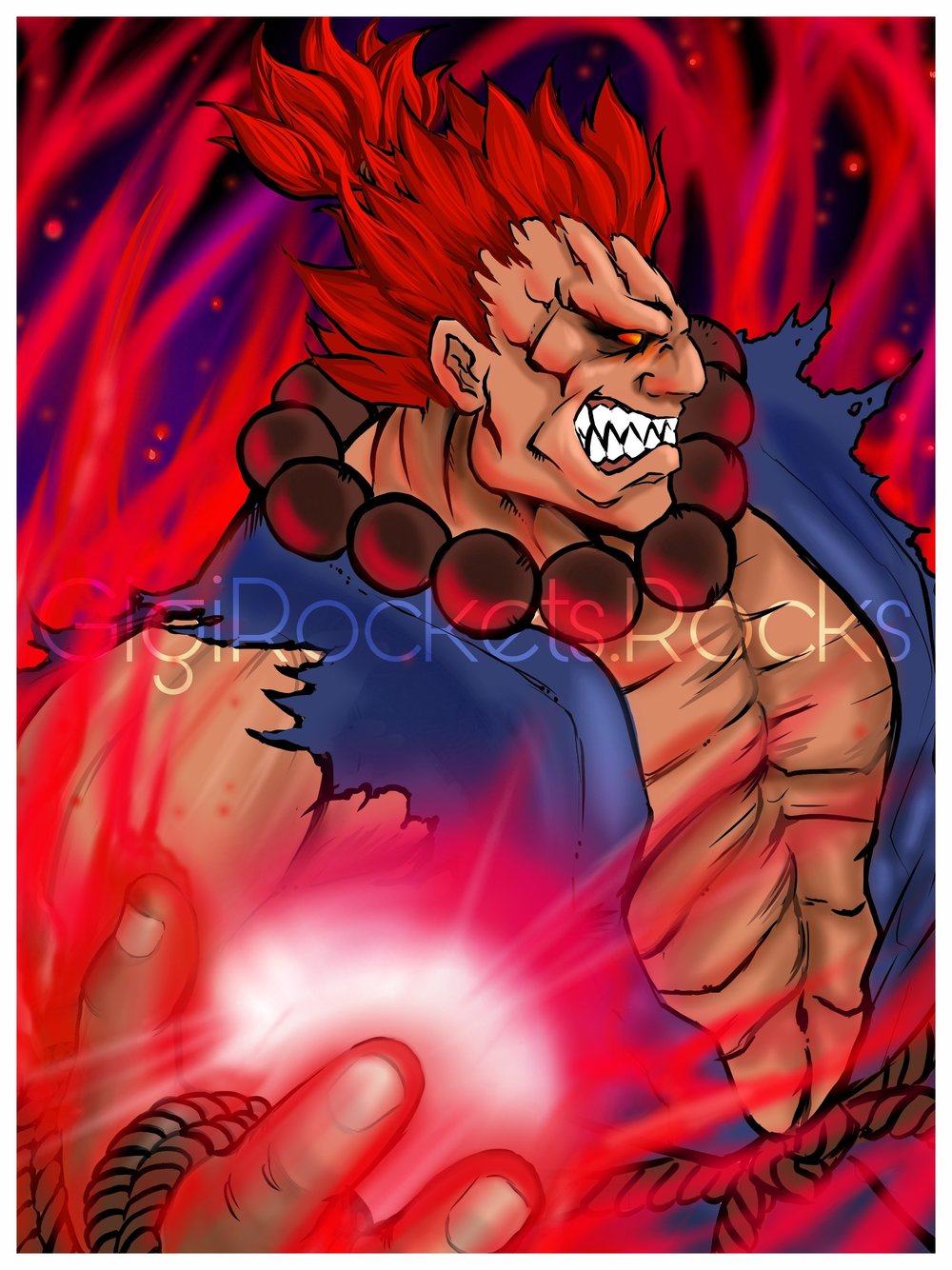 Akuma / Gouki (Street Fighter) - Art Gallery