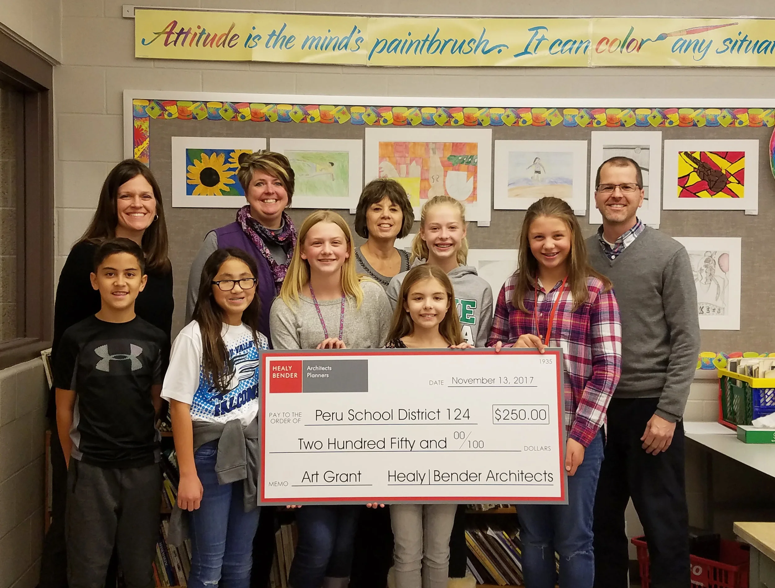 HEALY | BENDER Architects is proud to be involved in our local communities, speaking at local events, and offering several grant opportunities each year in support of the arts.