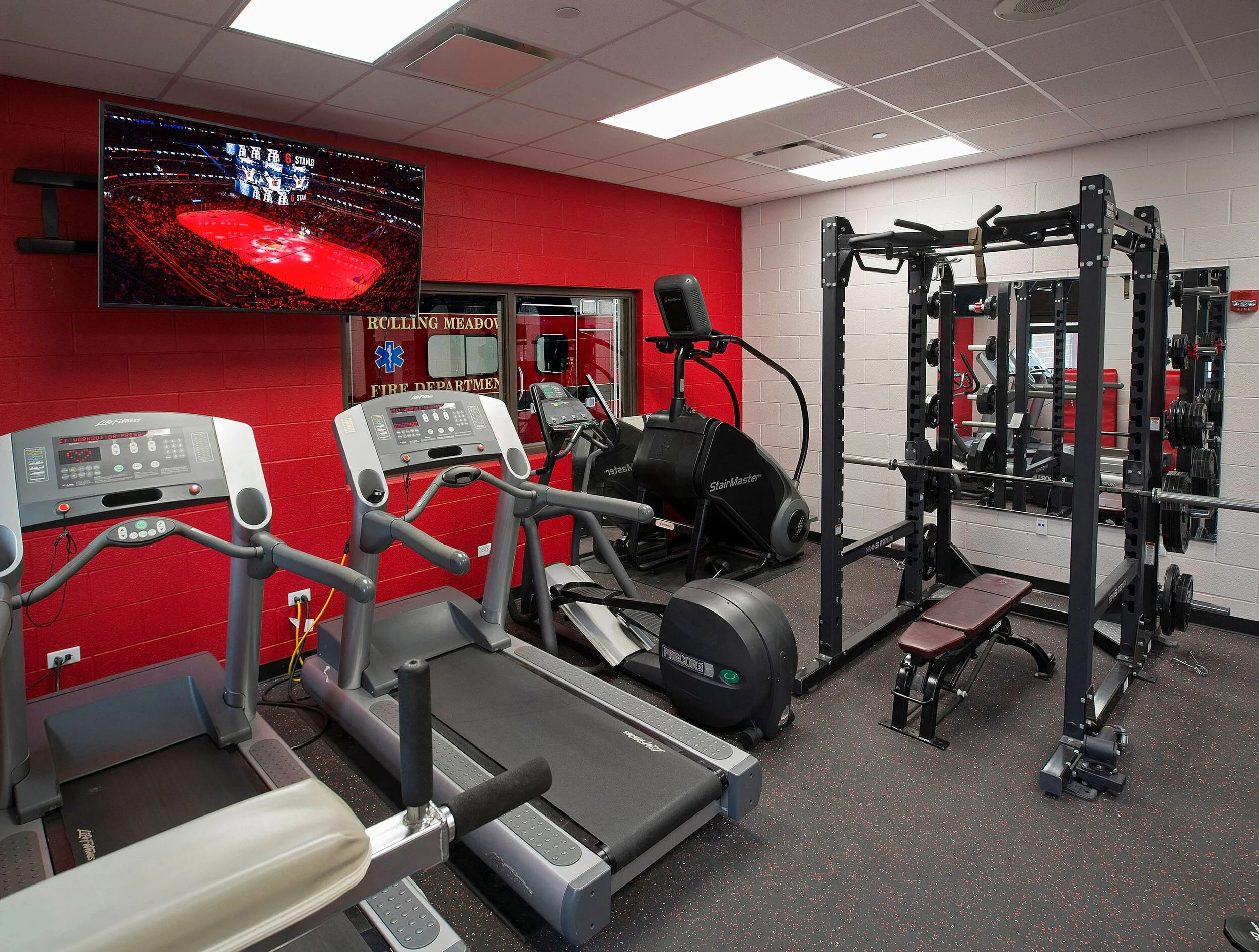 FItness Room - Rolling Meadows Fire Station #15
