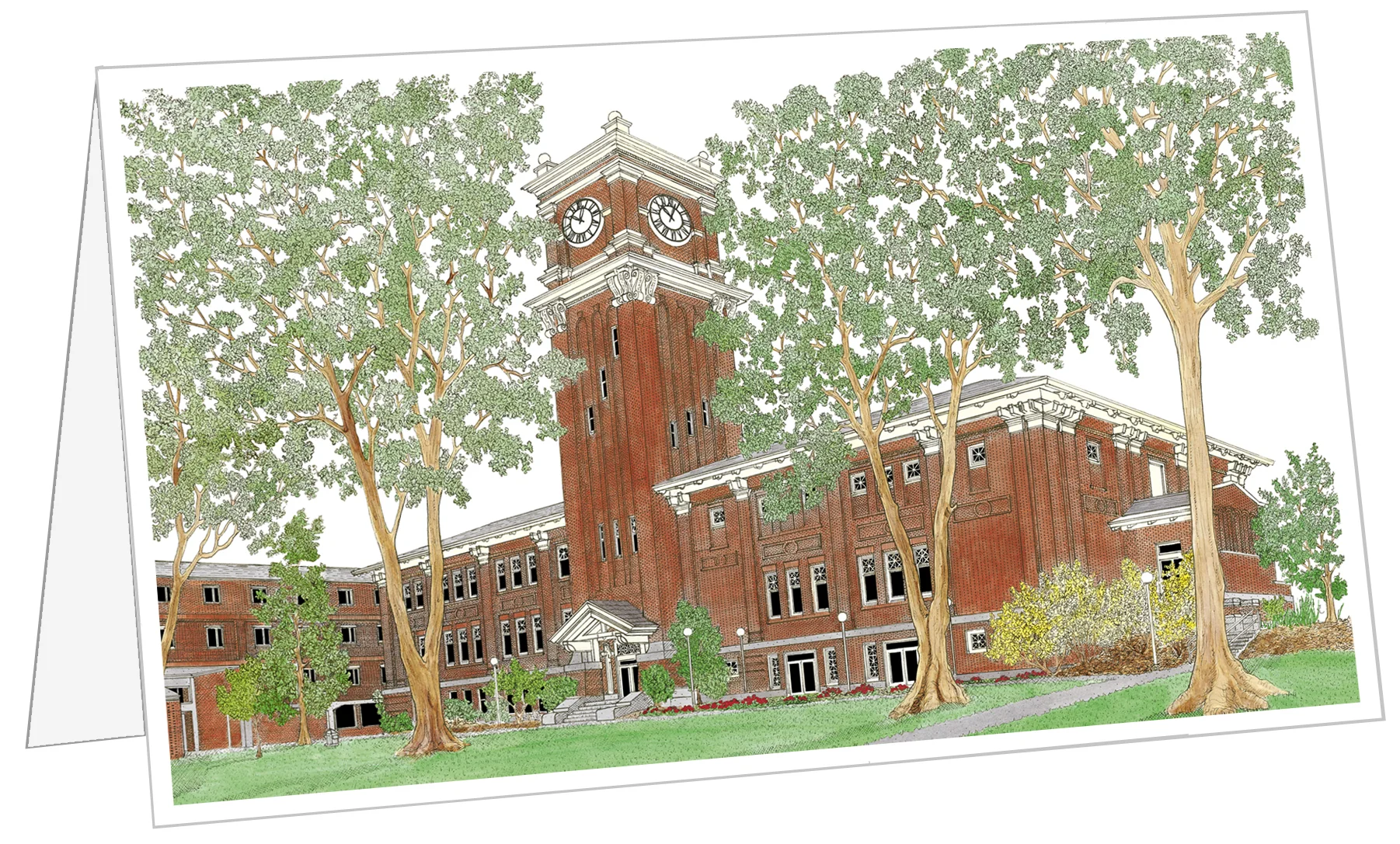 Note Card with Washington State University