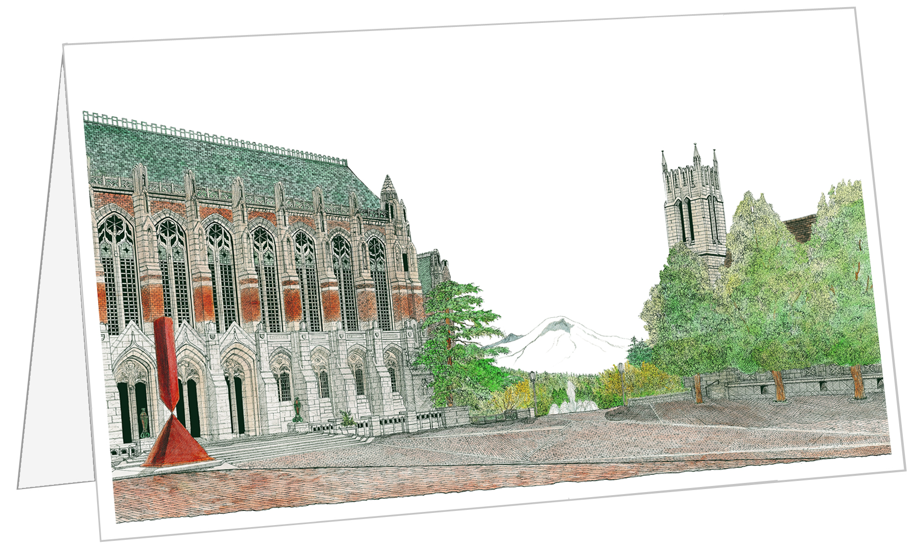 Note Card with University of Washington