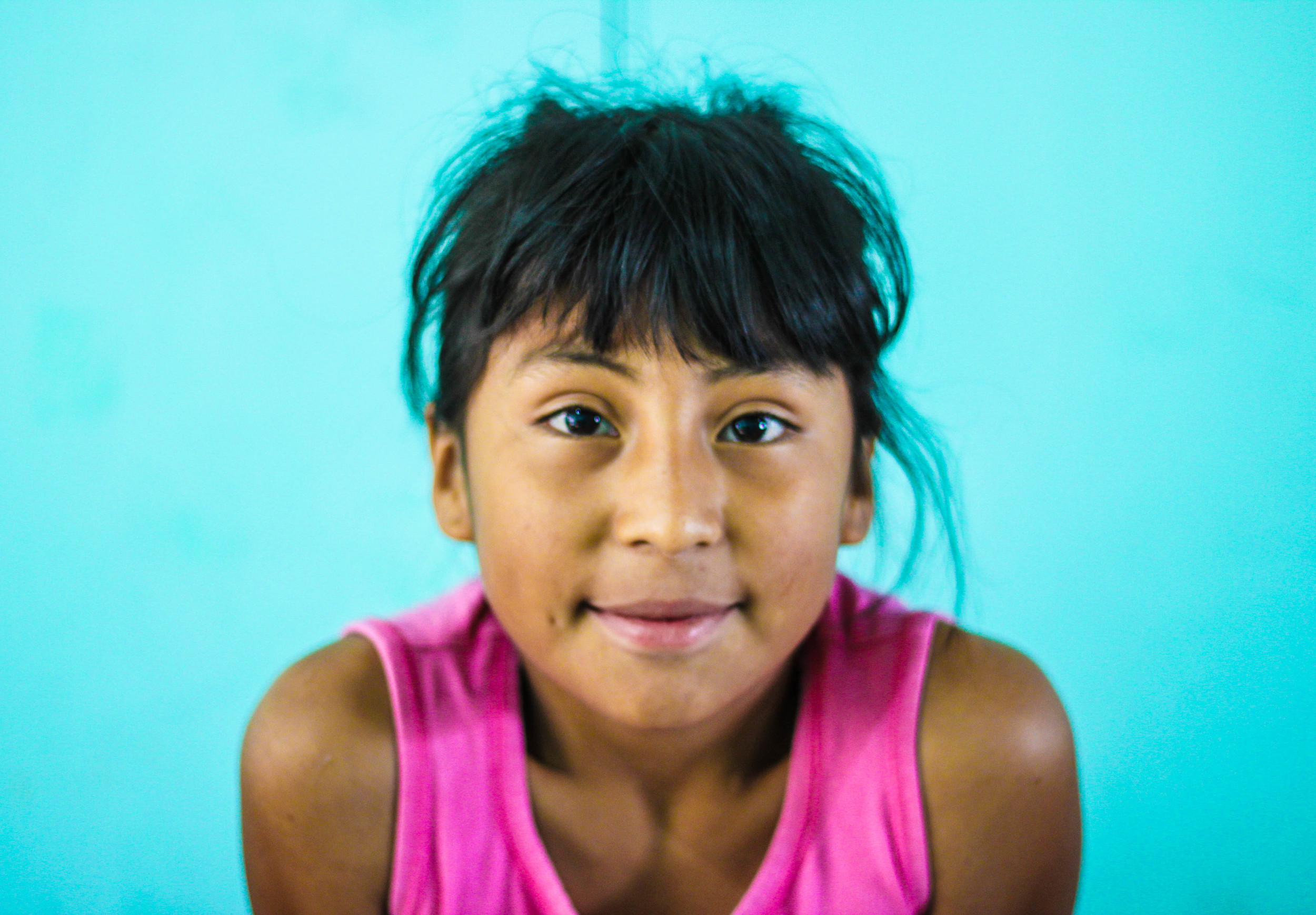 Meet Anguie, this sweet little girl has a facial expression that, for some reason, really captured my eyes and heart. Looking into her eyes, all I can see is truth. When it was time to draw, she often came to me asking for my opinion and to help he