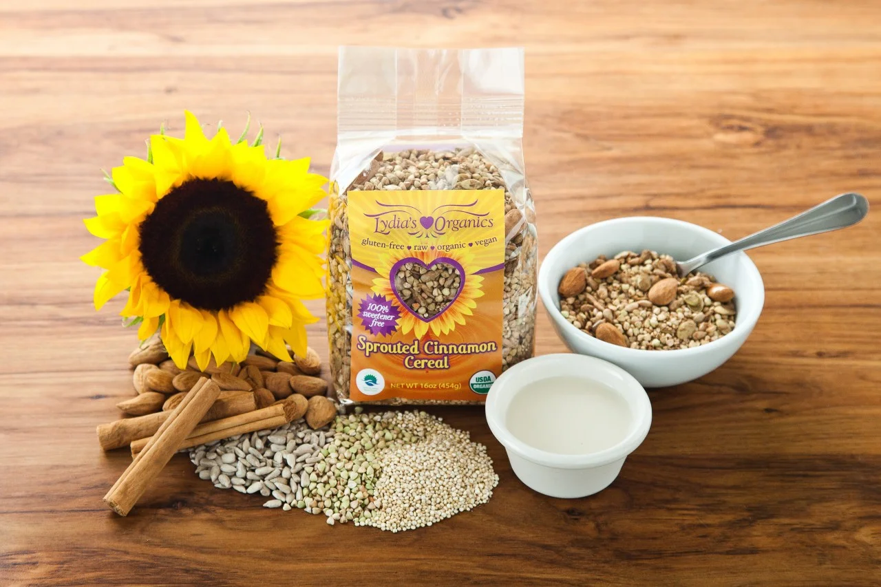Photo thanks to Lydia's Organics Website 