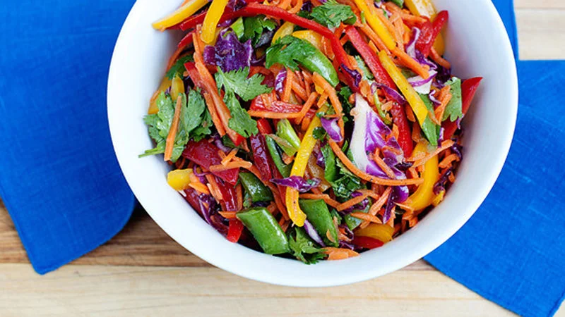 Rainbow Zing Salad