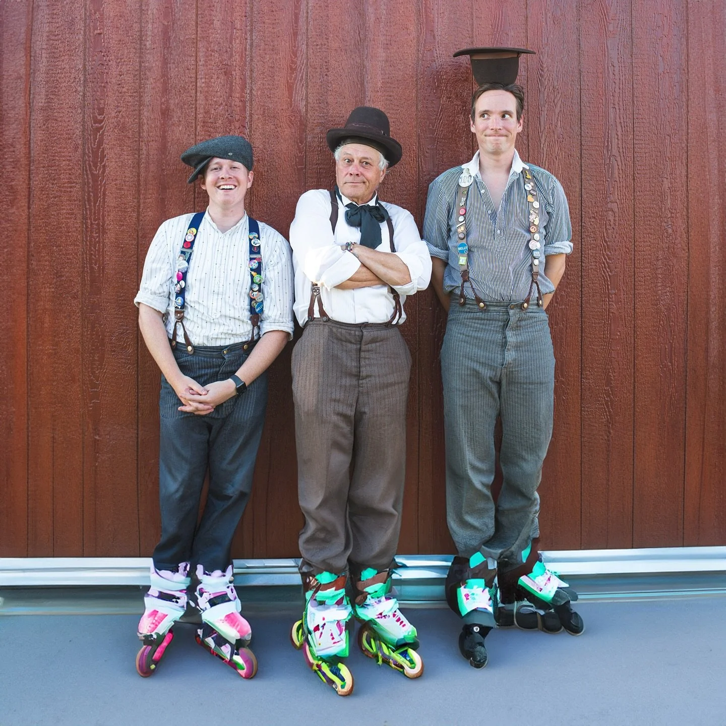 Skating through this tour! ⚡️ 
3 more nights to catch us at @montanafair406 

#Ai #aigenerated #therockbottomboys #RBB2024 #tourtime #skate #touringband