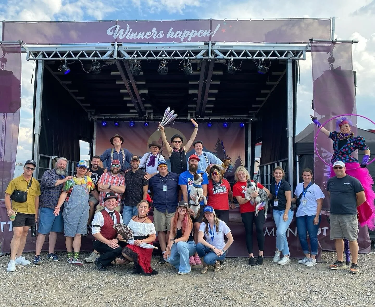 We had the best time catching up with some fair family at @montanafair406 ⭐️ 

#fairface #fairfamily #montanafair