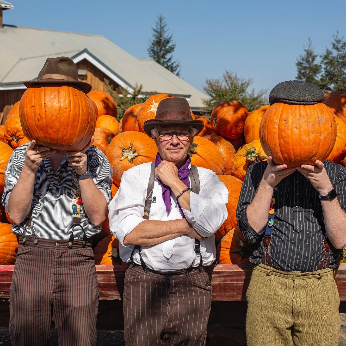 Tomorrow is the first day of spooky season! Which means not long till we&rsquo;re back in Pumpkin Paradise - @bishopspumpkinfarm1973 🎃 

This year The Rock Bottom Boys will be there over the weekends of October 18-20 &amp; 25-27! 

#spookyseason #wh