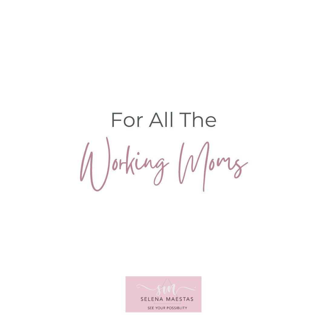We believed work stress was the fuel for chronic exhaustion, lack of motivation, and overwhelm.

Science shows that it is more than just work. It's LIFE. 
If you are a working mom, you likely know what it feels like to be in a slow burn most of your 
