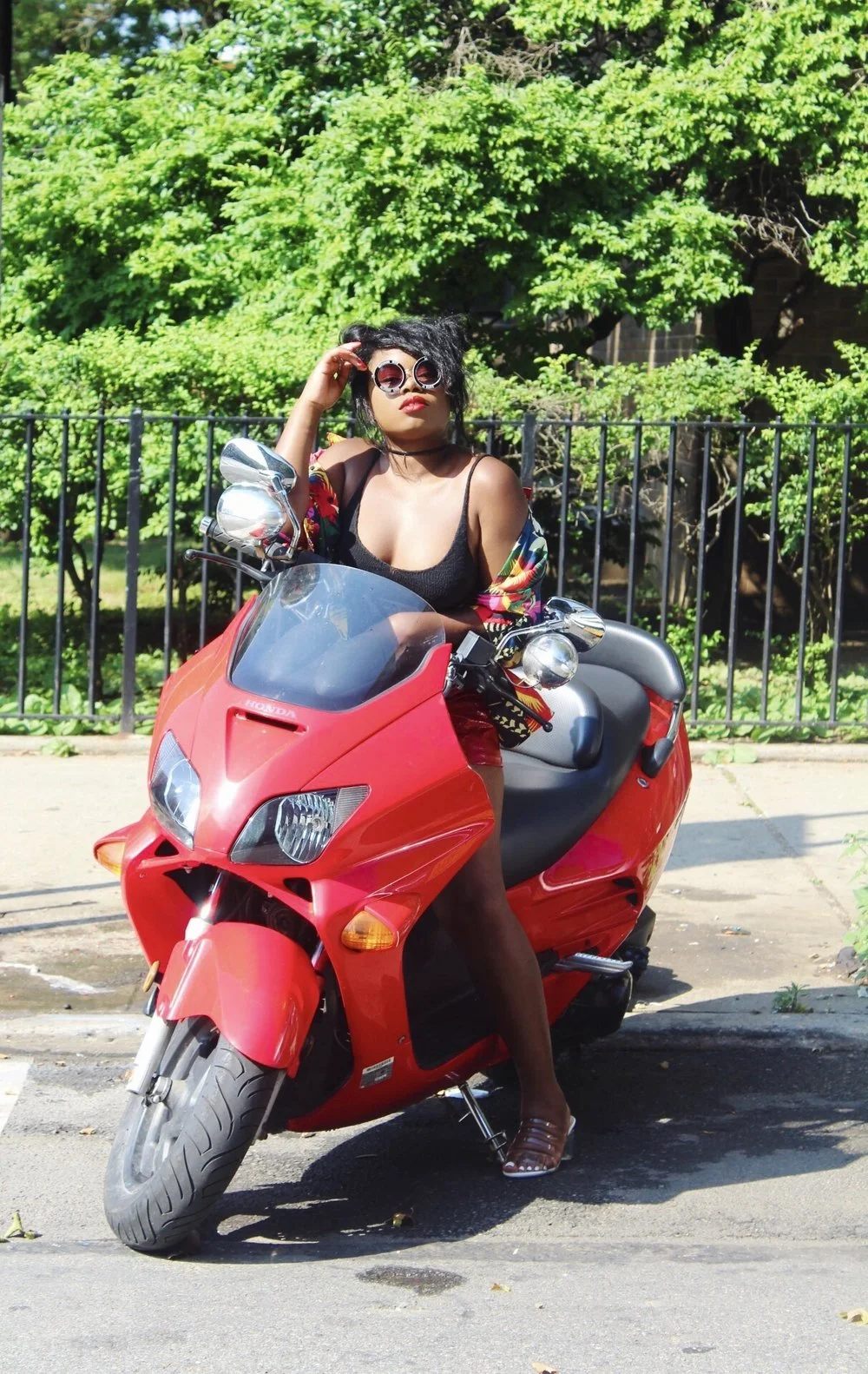 Red Leather Summer Endings 