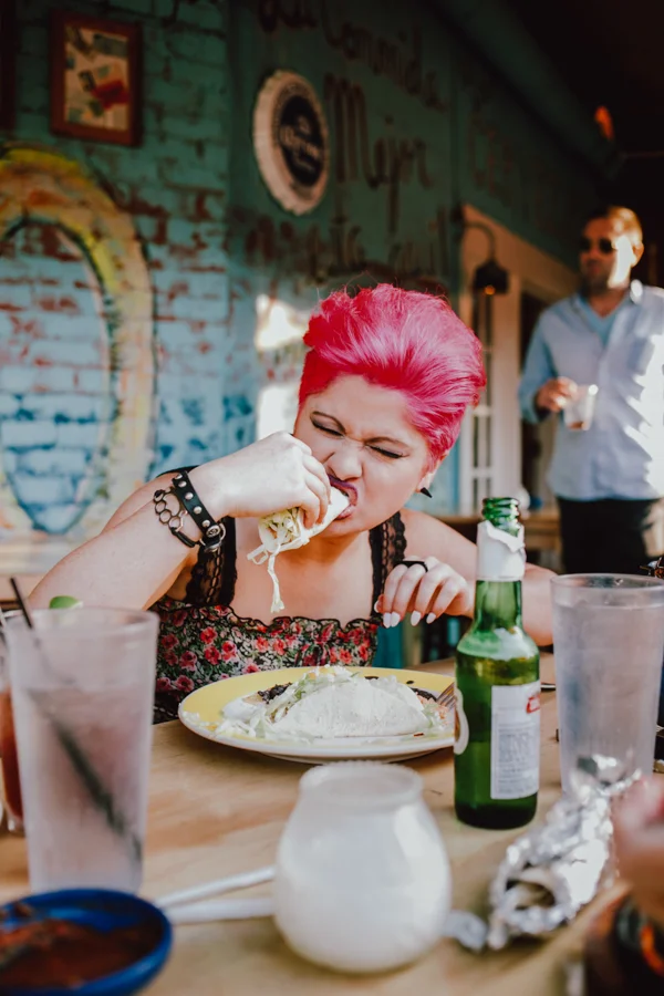 we weren't quite ready to say bye, so we had tacos after <3 <3 <3