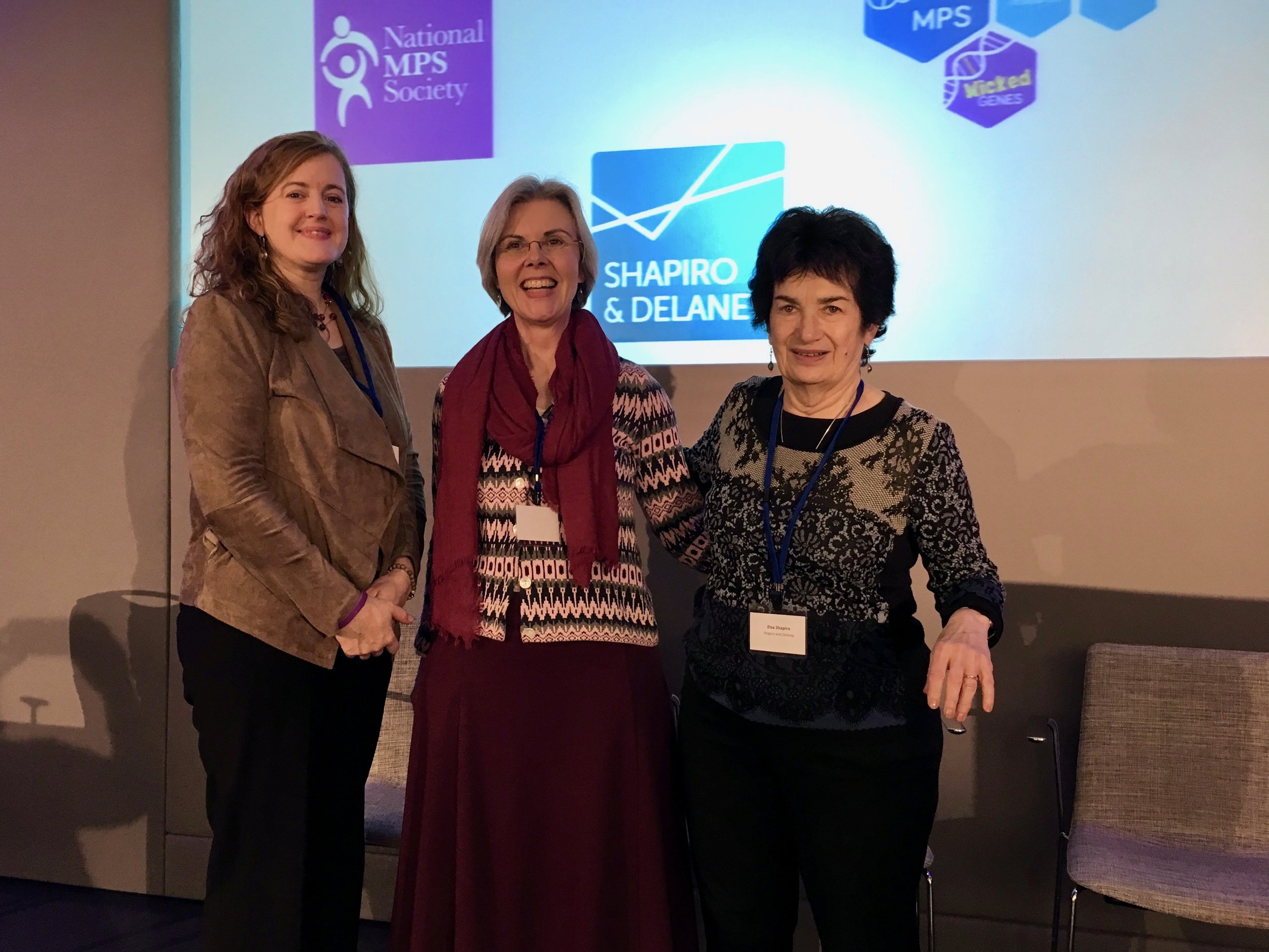 The consensus conference was organized by Kate Delaney and Dr. Elsa Shapiro, to either side of Dr. Hanneke van der Lee, Pediatric Clinical Research Office, Academic Medical Center, Amsterdam, The Netherlands, who oversaw the consensus process. 