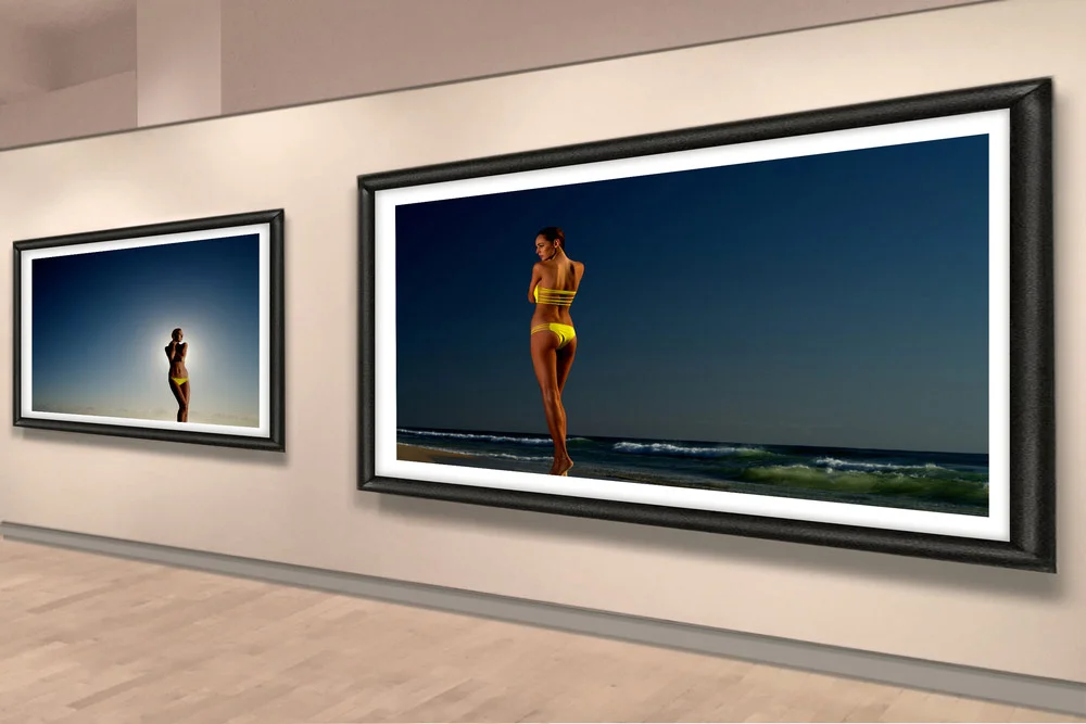 fashion swimwear beach shoot