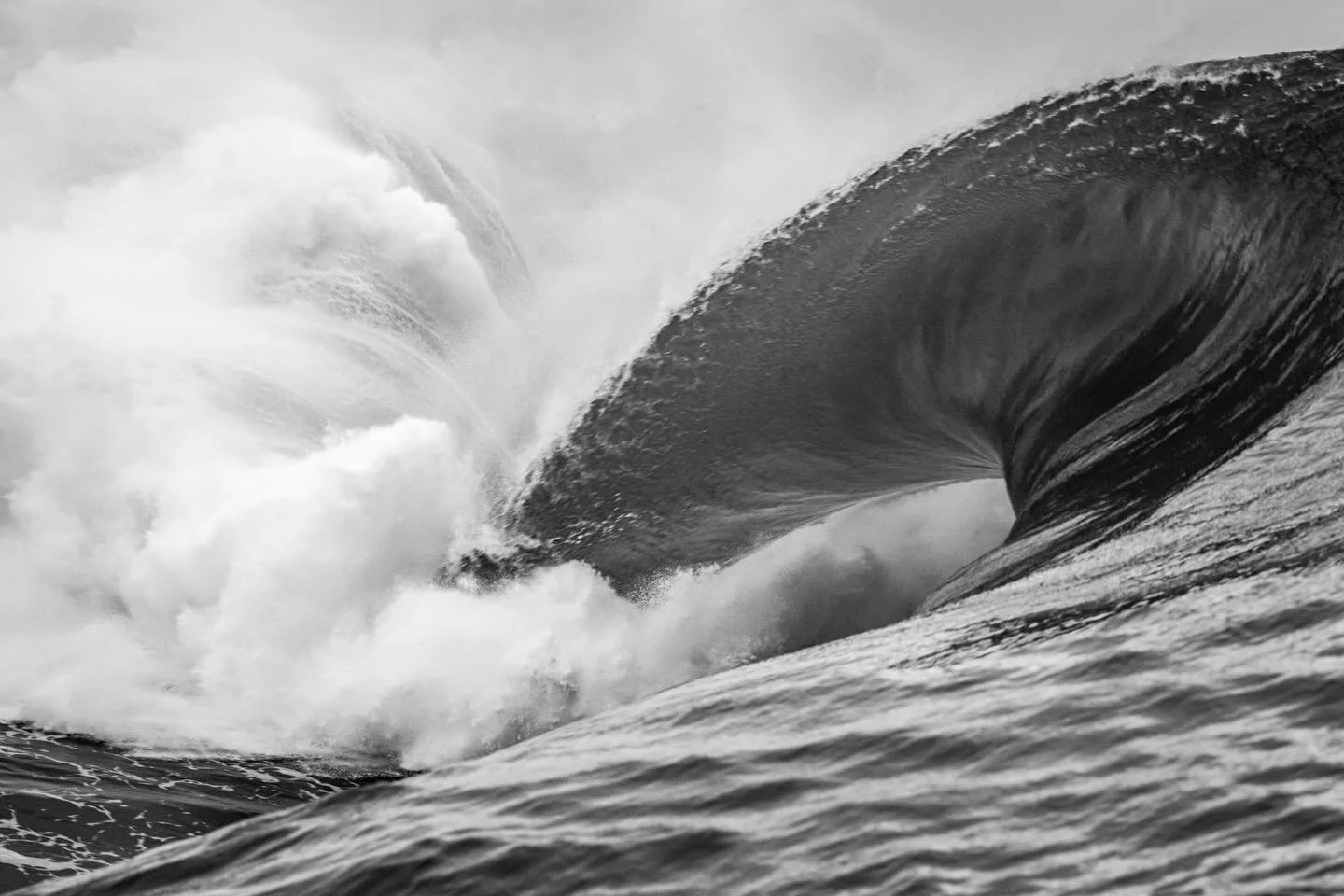 From Where I&rsquo;d rather Not Be ! 

Portrait of Teahupoo.