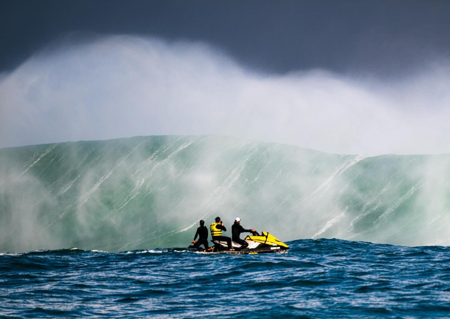 Humpbacks of Nazare.