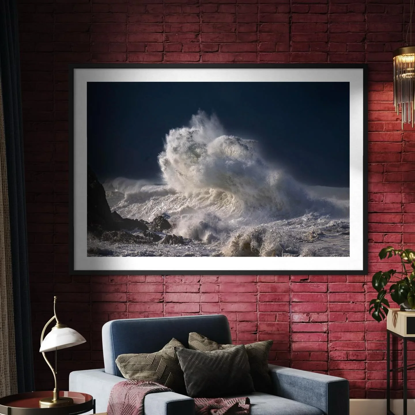 Portrait of the ocean.

I chase horizons in search of the &ldquo;perfect&rdquo; wave,
yet it is the imperfect ones that stop me still.
Those wild, unruly walls of water
that rise not in symmetry, but in spirit.

Mesmerising in their violent mutation,