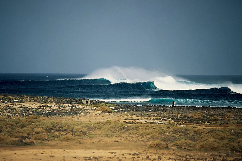 The power of the unspoken dreams that a lineup represents is one of the essential elements of Rip Curl's Surf Search ethos. Photography print by Ted Grambeau.