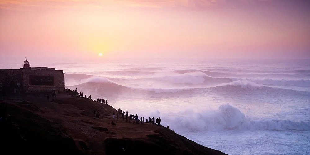 'NAZARE DUSK' WAVE #75