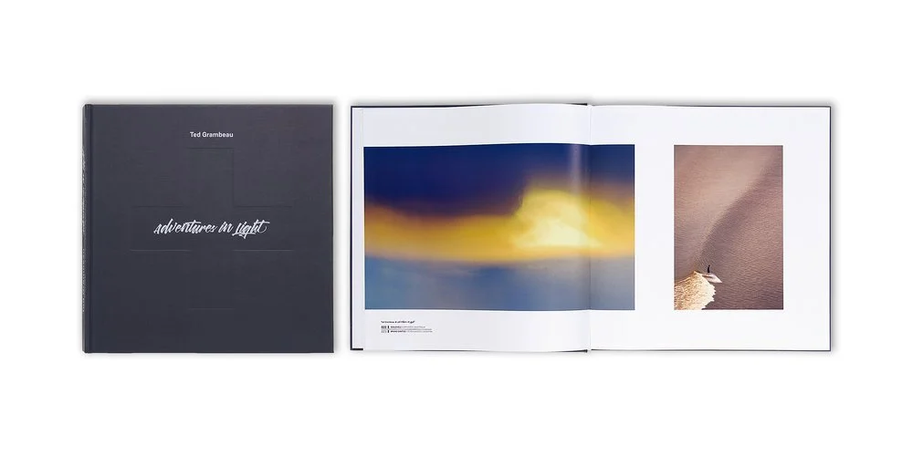 240 page Collector's Surf Photography 'Adventures In Light' Book by Ted Grambeau.