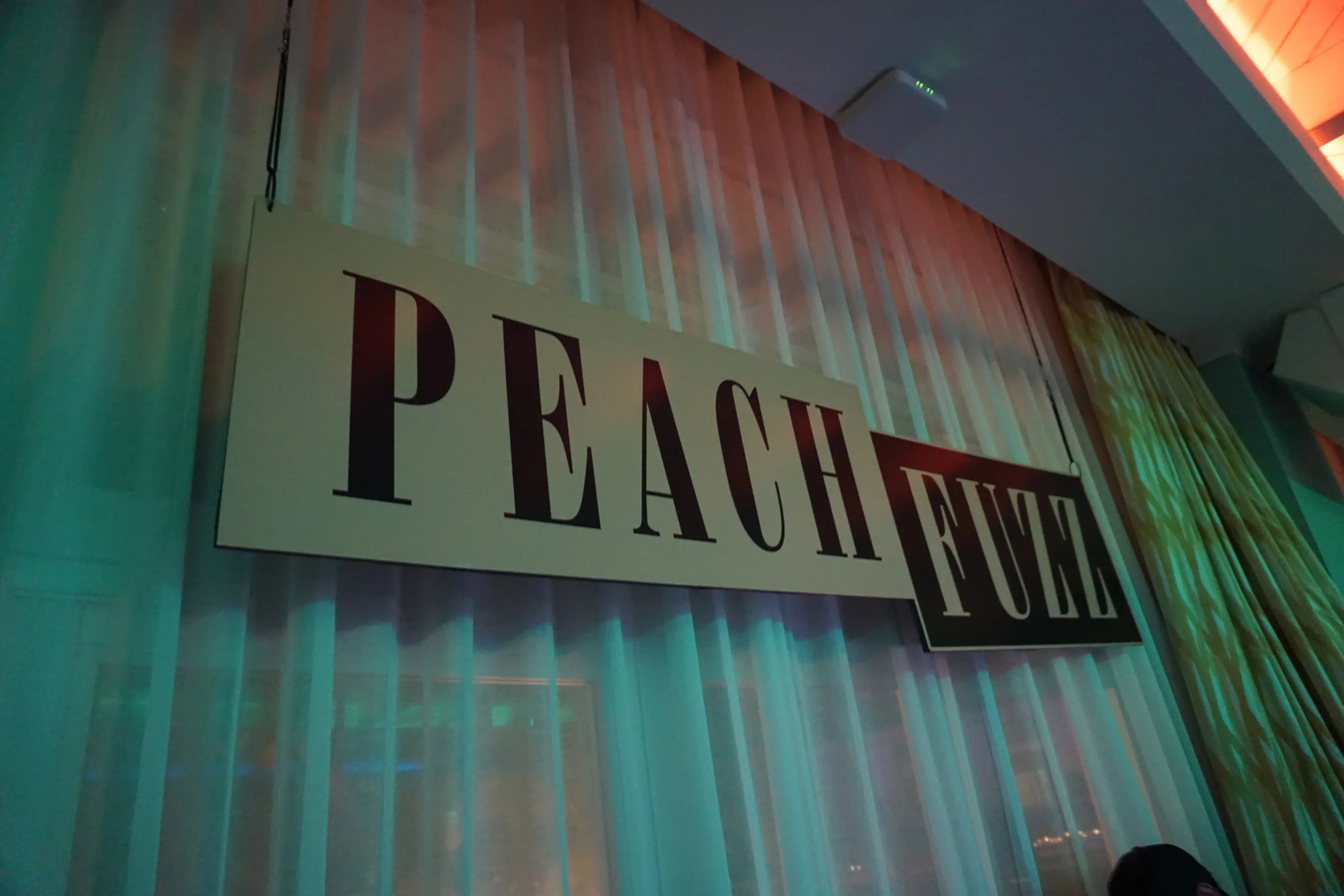 #PEACHfuzzPARTY welcome back