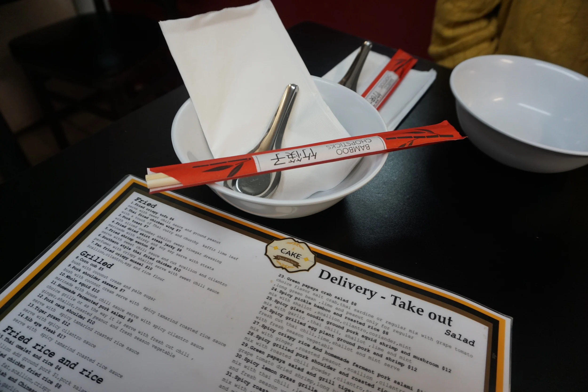 Siri and I love some @CakeThai!