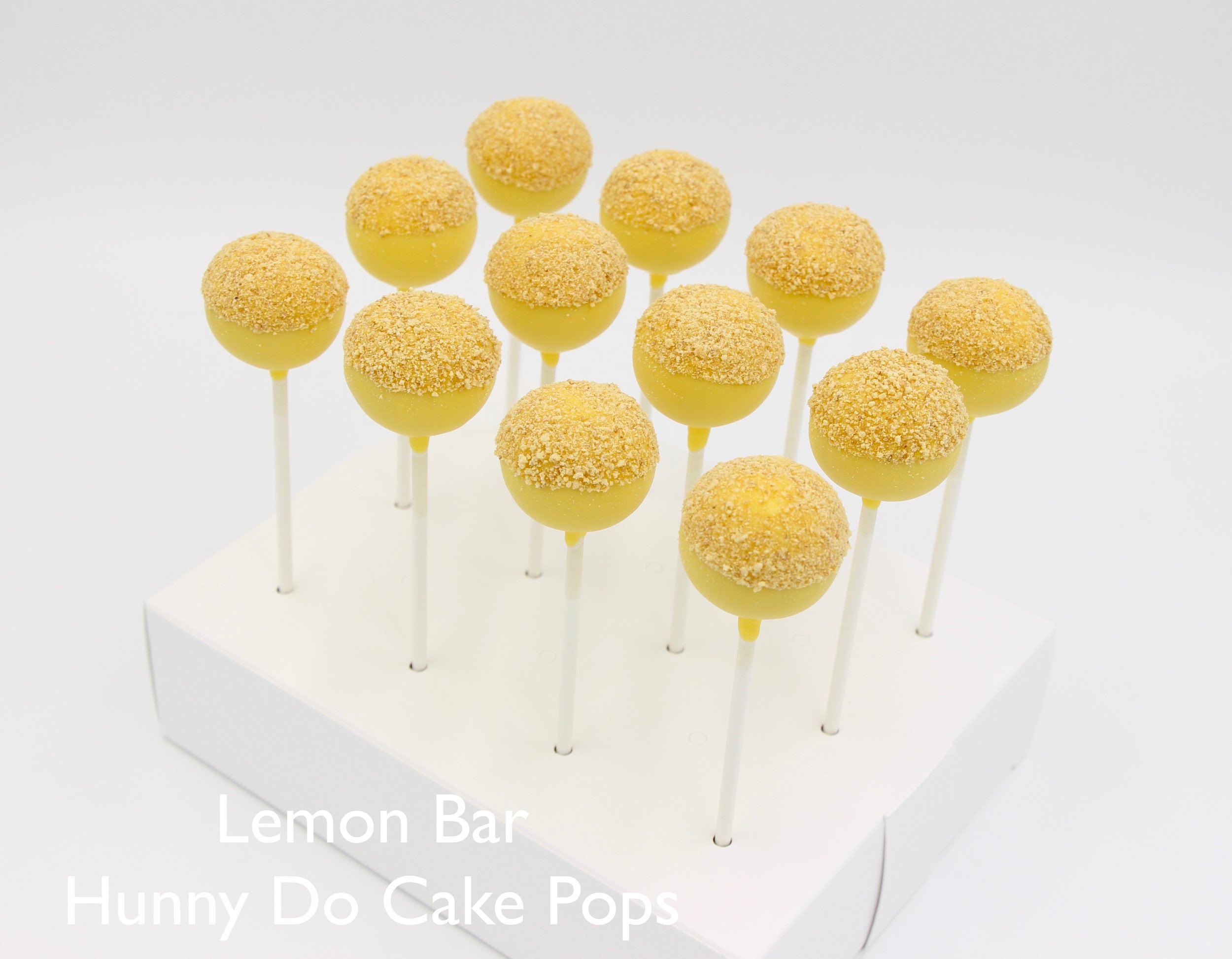 Lemon Bar Cake Pops