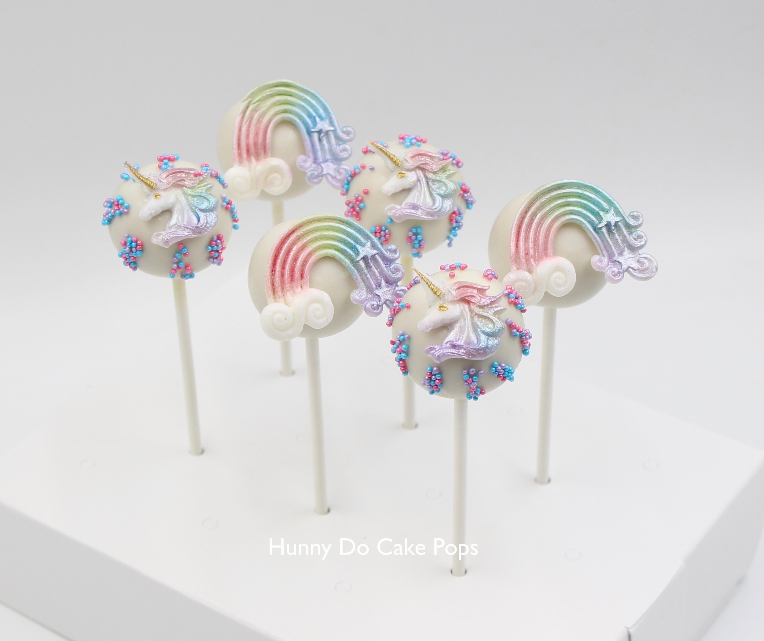 Rainbow Unicorn Cake Pops HunnyDo 1.jpg